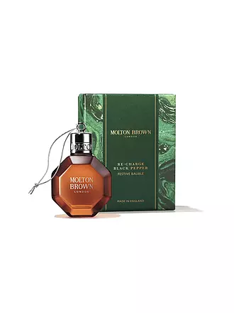 MOLTON BROWN | Re-charge Black Pepper Festive Bauble 75ml | 